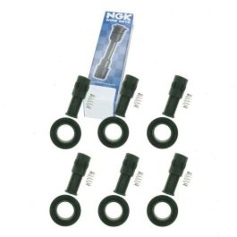 6 pc NGK Ignition Coil Boots for 2004-2006 Cadillac SRX 3.6L V6