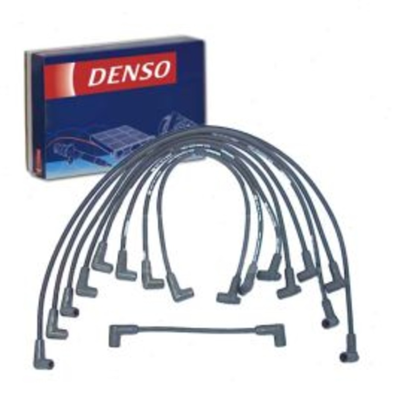 DENSO Spark Plug Wire Set for 1978-1986 Chevrolet K20 5.0L 5.7L 6.6L V8