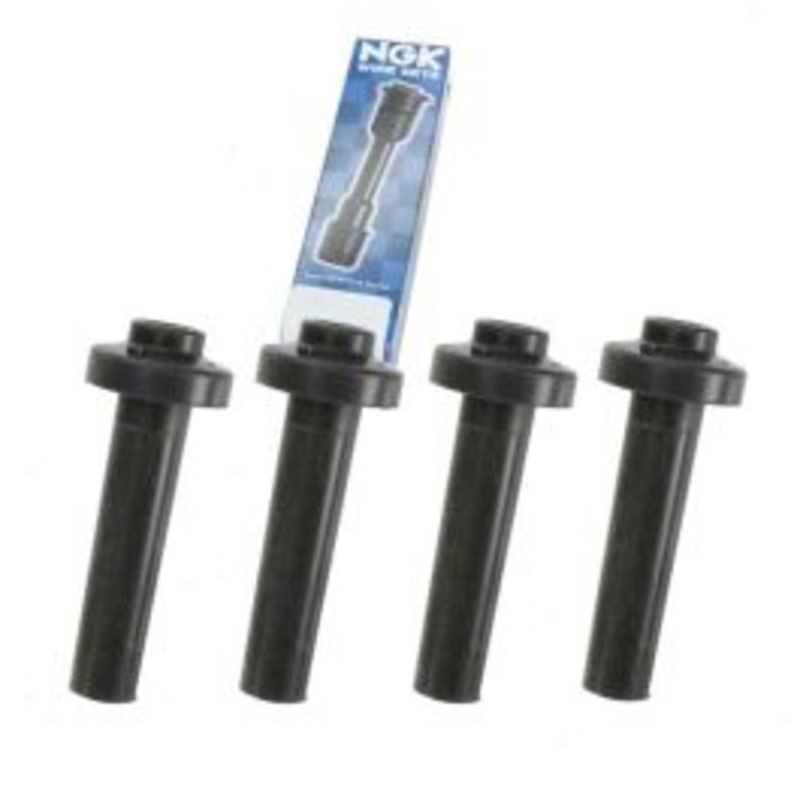4 pc NGK Ignition Coil Boots for 2000 Saturn LS 2.2L L4