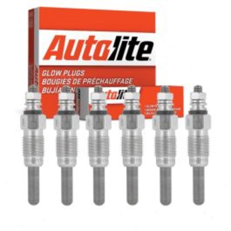 6 pc Autolite 1104 Diesel Glow Plugs