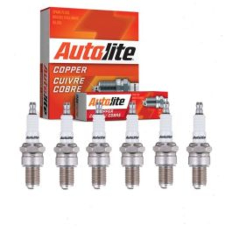 6 pc Autolite Copper Core Spark Plugs for 1952-1955 Daimler Empress
