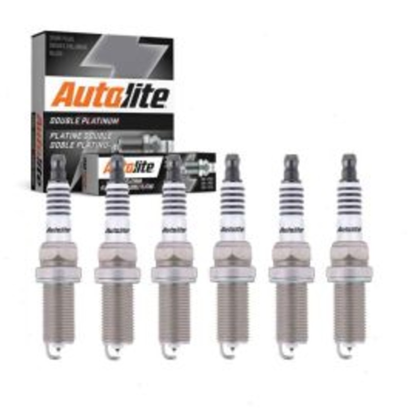 6 pc Autolite Double Platinum Spark Plug for 2010-2019 Lexus RX450h