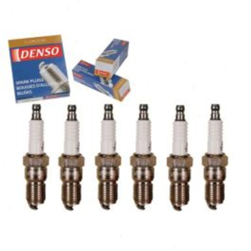 6 pc DENSO Standard U-Groove Spark Plugs for 1991-1992 Ford Probe 3.0L V6