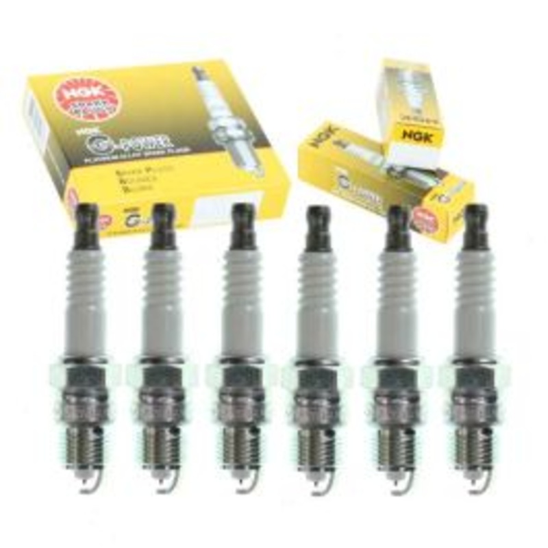 6 pc NGK G-Power Spark Plugs for 1985-1986 Chevrolet K10 4.3L V6