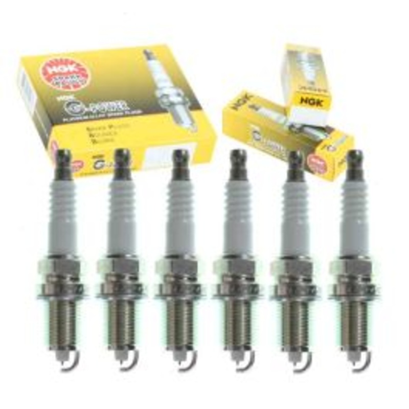 6 pc NGK G-Power Spark Plugs for 1993-2002 Mazda 626 2.5L V6