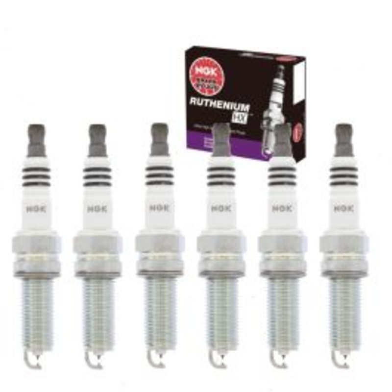 6 pc NGK Ruthenium HX Spark Plugs for 2010-2014 Acura TSX 3.5L V6