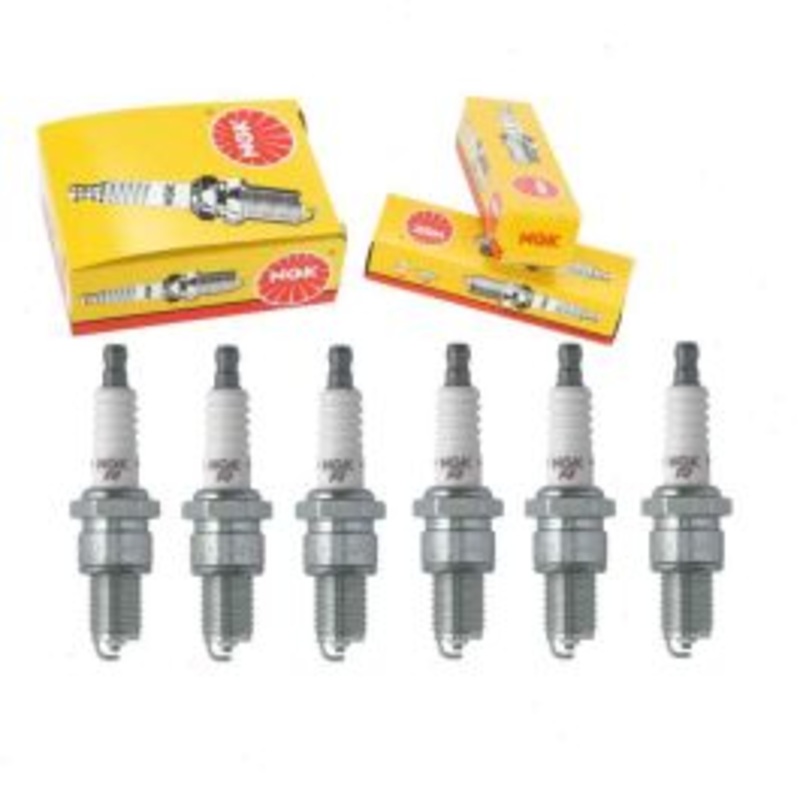 6 pc NGK Standard 2015 BPR2ES SOLID Spark Plugs