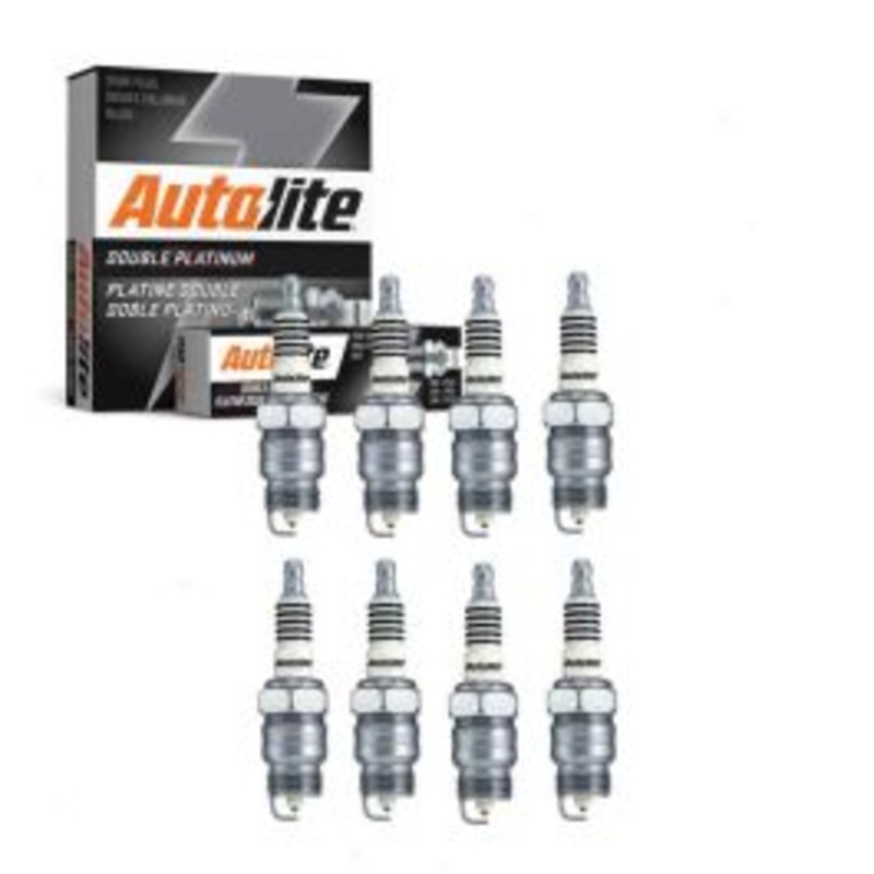 8 pc Autolite Double Platinum Spark Plug for 1962-1965 Ford Falcon Sedan
