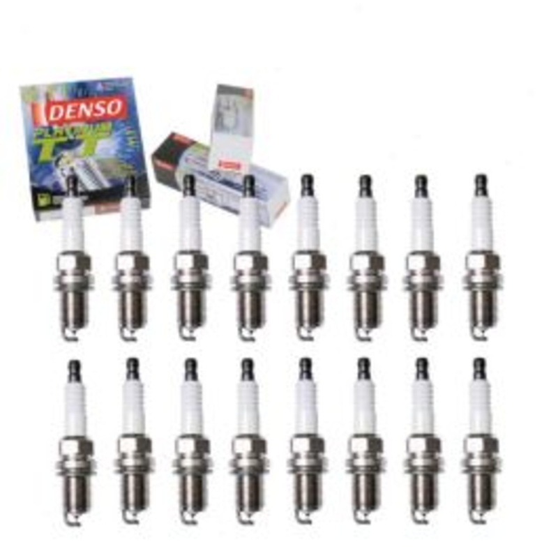16 pc DENSO Platinum TT Spark Plugs for 2000-2003 Mercedes-Benz ML55 AMG 5.5L V8