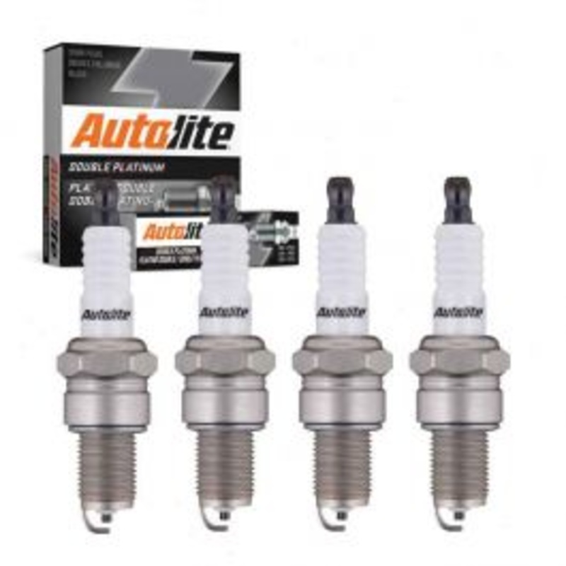 4 pc Autolite Double Platinum Spark Plug for 1969-1974 Alfa Romeo Spider