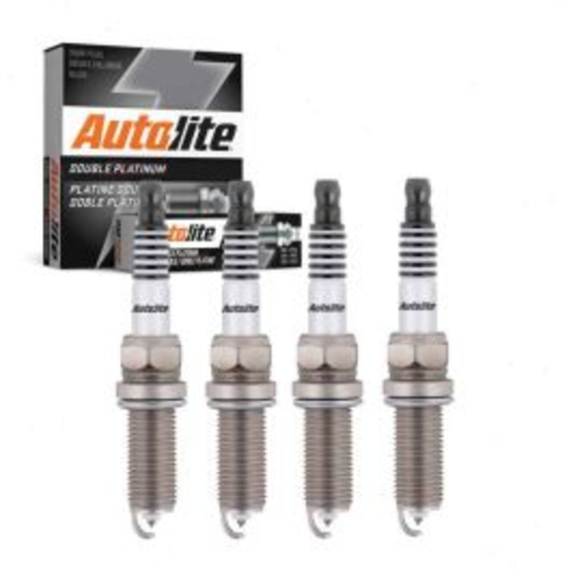 4 pc Autolite Double Platinum Spark Plug for 2011-2015 Kia Optima 2.4L L4