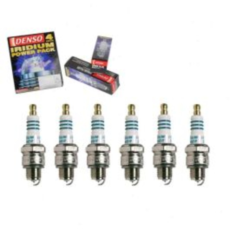 6 pc DENSO Iridium Power Spark Plugs for 1961-1969 Chevrolet Corvair 2.4L 2.7L H6