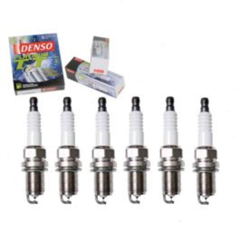 6 pc DENSO Platinum TT Spark Plugs for 1996 Mercedes-Benz E320 3.2L L6