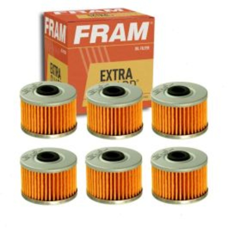 6 pc FRAM Extra Guard CH6015 Engine Oil Filters