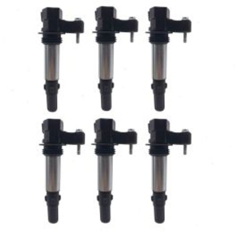 6 pc Hitachi Ignition Coils for 2009 GMC Acadia 3.6L V6