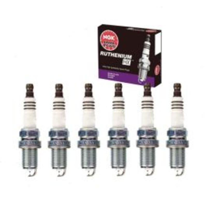 6 pc NGK Ruthenium HX Spark Plugs for 2005-2008 Jeep Grand Cherokee 3.7L V6