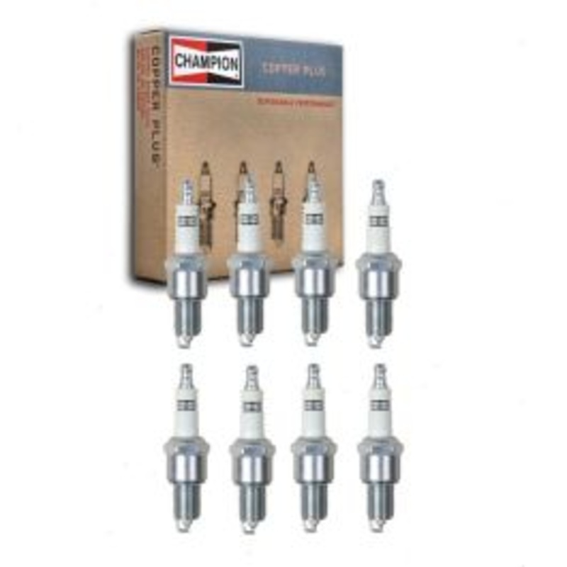 8 pc Champion Copper Plus Spark Plugs for 1958-1961 Chevrolet Nomad 5.7L V8