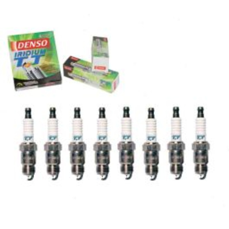 8 pc DENSO Iridium TT Spark Plugs for 1975-1983 Ford E-100 Econoline 5.0L 5.8L 7.5L V8