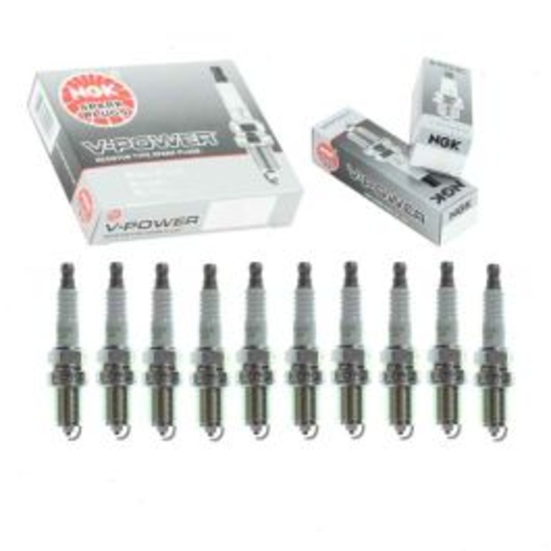 10 pc NGK V-Power 1266 BCPR5EY Spark Plugs