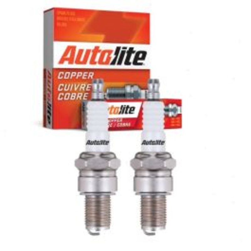 2 pc Autolite Copper Core Spark Plugs for 1959-1965 BMW Isetta 0.7L H2