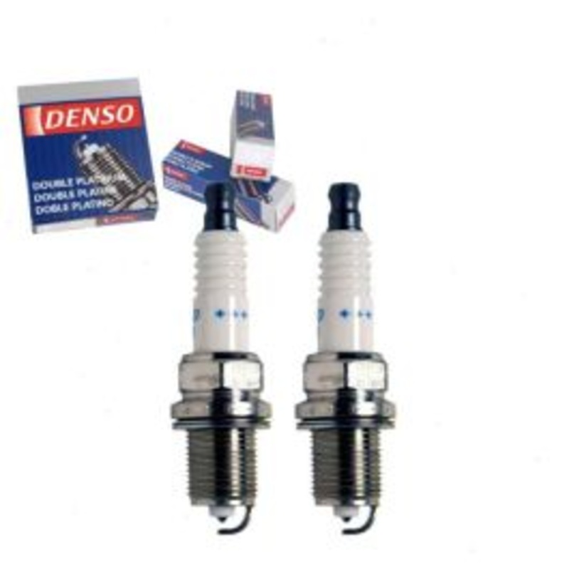 2 pc DENSO Double Platinum 3005 PQ16R Spark Plugs