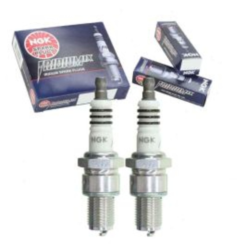 2 pc NGK Iridium IX 3089 BR9EIX SOLID Spark Plugs