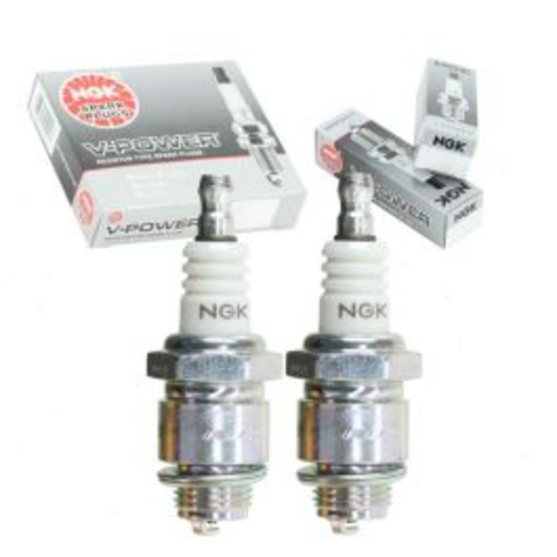 2 pc NGK V-Power 5574 BPM8Y SOLID Spark Plugs