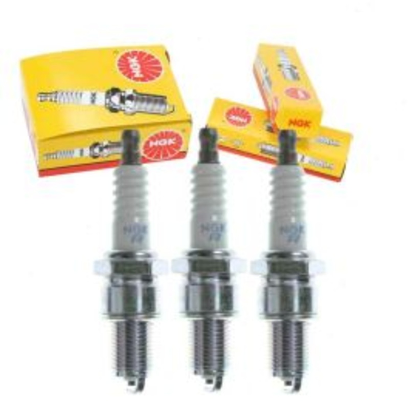 3 pc NGK Standard Spark Plugs for 1989-1992 Chevrolet Sprint 1.0L L3