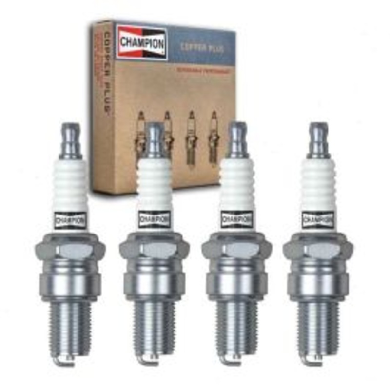 4 pc Champion Copper Plus Spark Plugs for 1959-1963 Nissan Bluebird 1.2L 1.3L L4