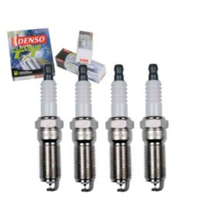 4 pc DENSO Platinum TT Spark Plugs for 2006-2009 Pontiac Solstice 2.0L 2.4L L4