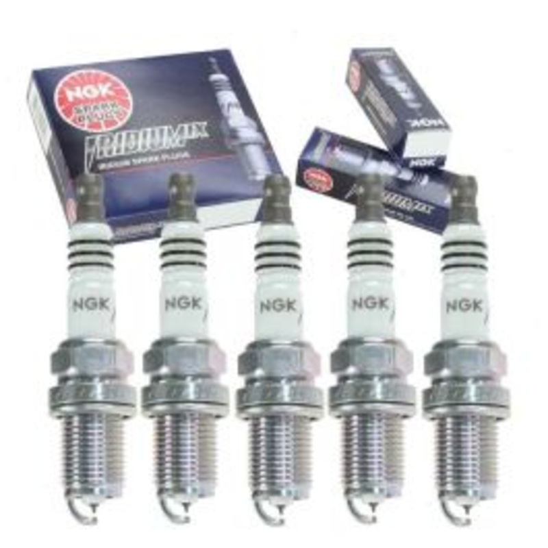 5 pc NGK Iridium IX Spark Plugs for 1990-1991 Audi Coupe Quattro 2.3L L5