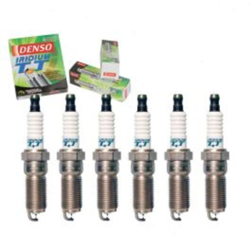 6 pc DENSO Iridium TT Spark Plugs for 2004-2015 Cadillac CTS 2.8L 3.0L 3.6L V6