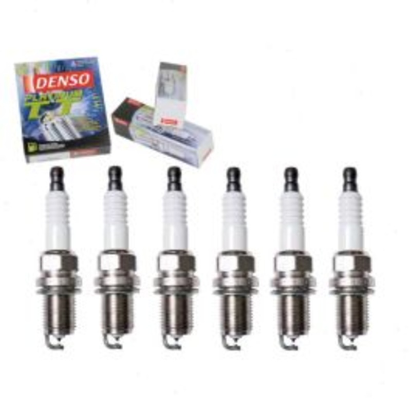 6 pc DENSO Platinum TT Spark Plugs for 2007-2012 Hyundai Veracruz 3.8L V6