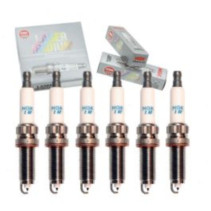 6 pc NGK Laser Iridium Spark Plugs for 2015-2018 BMW M3 3.0L L6