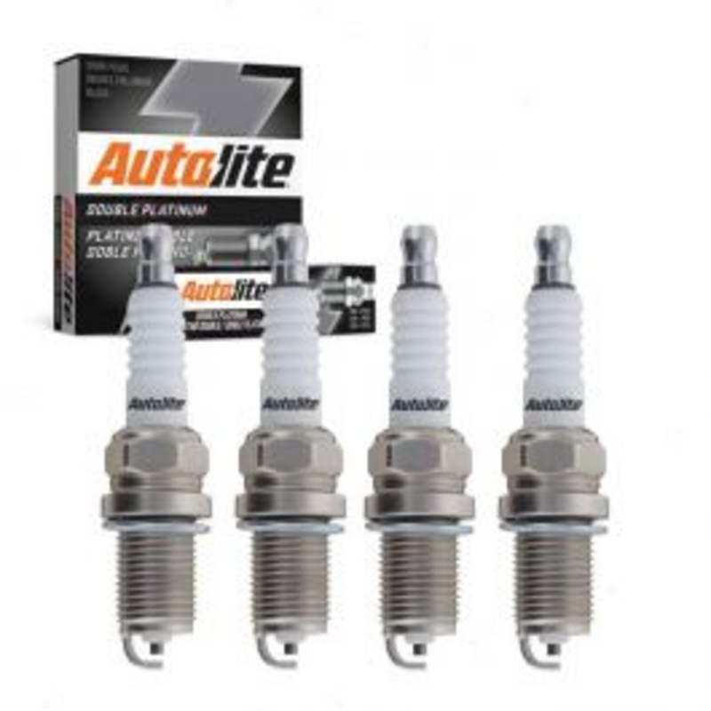 4 pc Autolite Double Platinum Spark Plug for 2008-2012 Scion xB