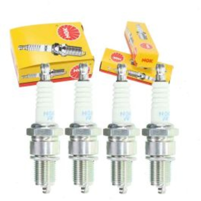 4 pc NGK Standard Spark Plugs for 1983-1985 Suzuki SJ410 1.0L L4