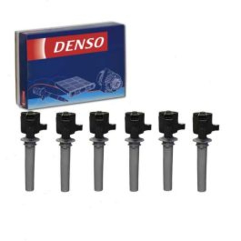 6 pc DENSO Direct Ignition Coils for 2005-2007 Mercury Montego 3.0L V6