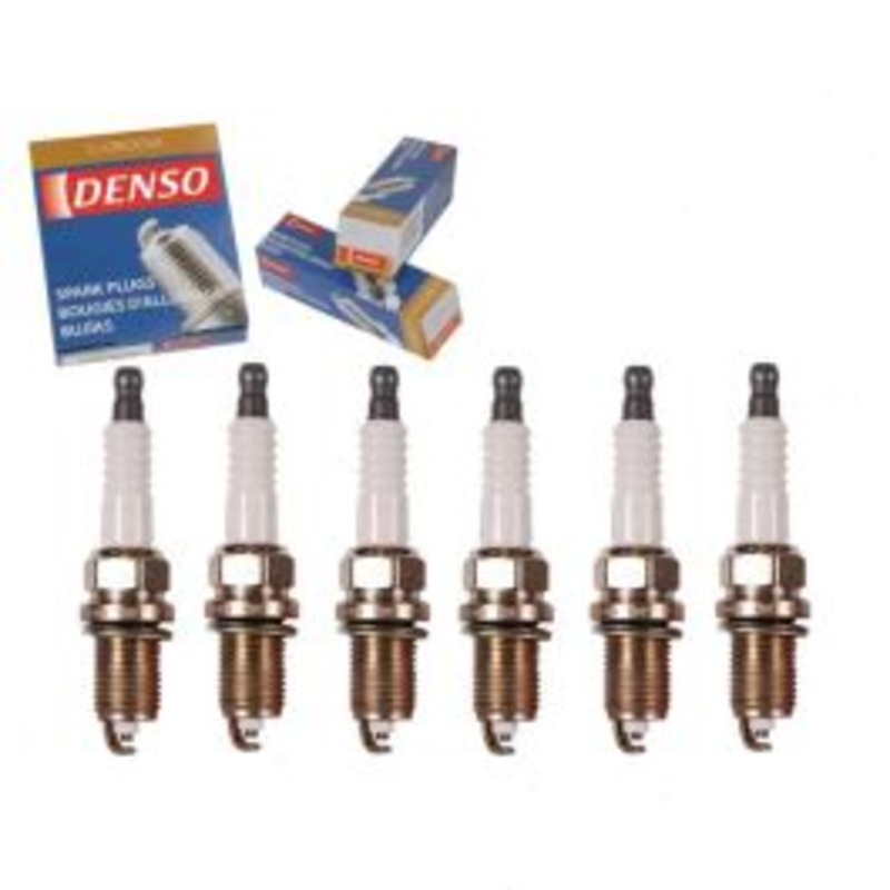 6 pc DENSO Standard U-Groove Spark Plugs for 2009 Audi A4 Quattro 3.2L V6