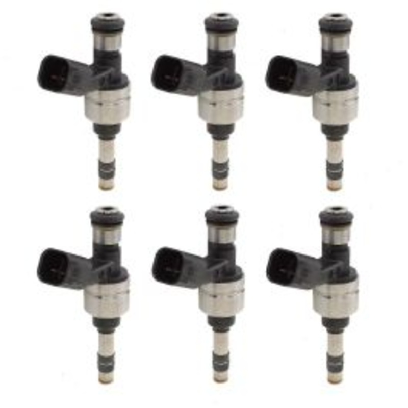 6 pc Hitachi Fuel Injectors for 2016-2018 Cadillac ATS 3.6L V6