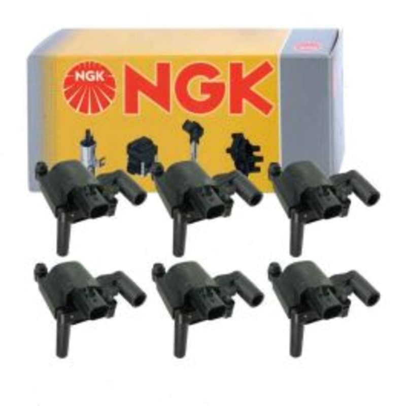 6 pc NGK 48687 U4017 Ignition Coils