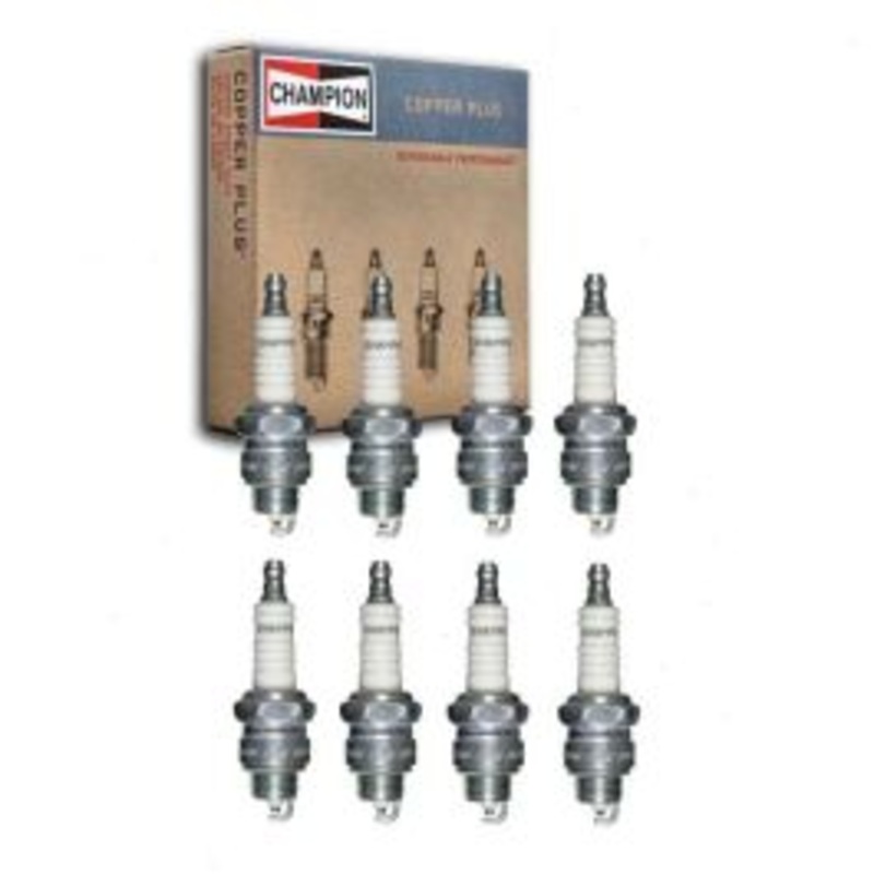 8 pc Champion Copper Plus Spark Plugs for 1967-1968 Fargo A108 Van 5.2L V8