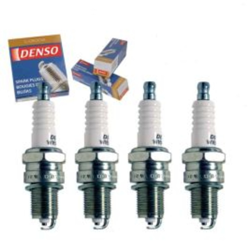 4 pc DENSO Standard U-Groove Spark Plugs for 1984-1995 Toyota 4Runner 2.4L L4