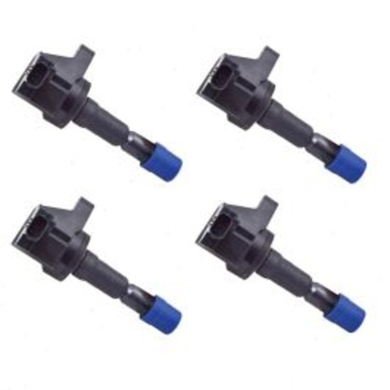 4 pc Hitachi Ignition Coils for 2007-2008 Honda Fit 1.5L L4