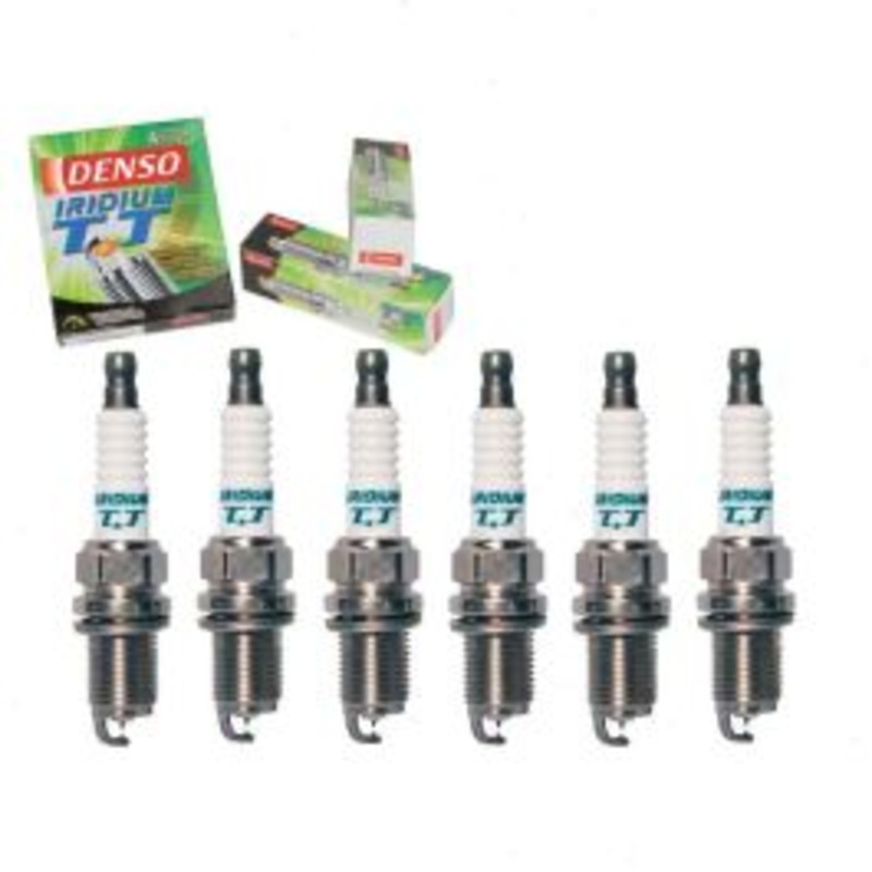6 pc DENSO Iridium TT Spark Plugs for 1992-1995 Mitsubishi Diamante 3.0L V6