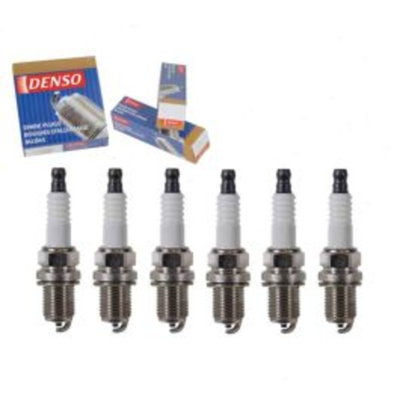 6 pc DENSO Standard Spark Plugs for 2004 Suzuki Vitara 2.5L V6