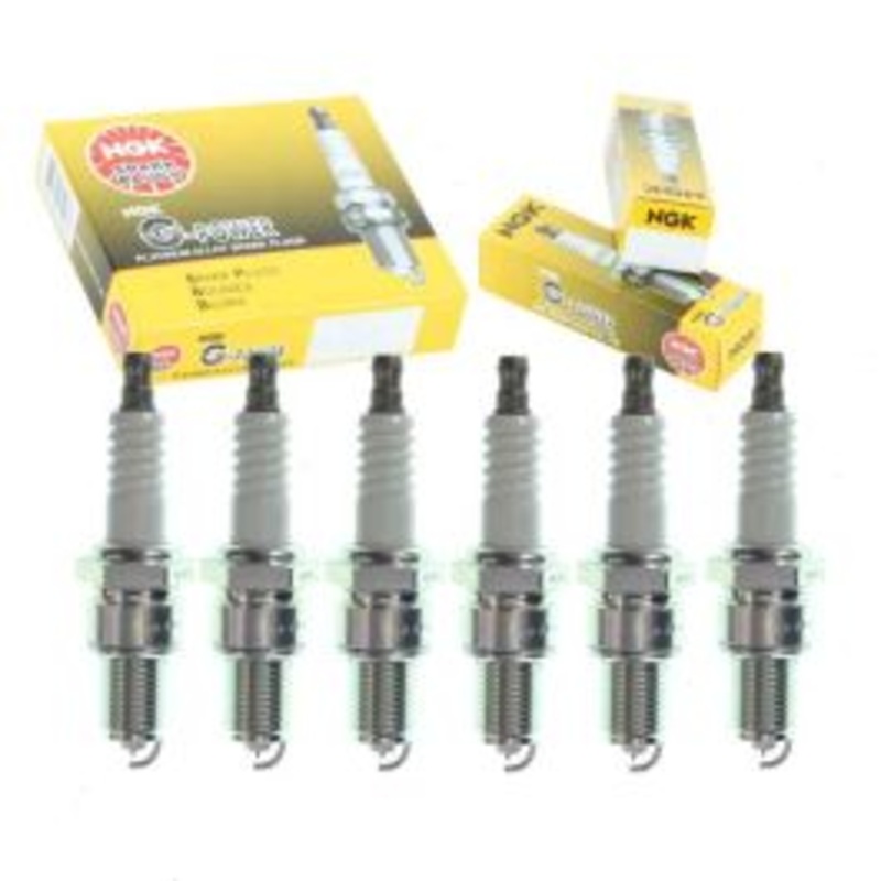 6 pc NGK G-Power Spark Plugs for 1967 GMC P35 P3500 Van 4.1L L6
