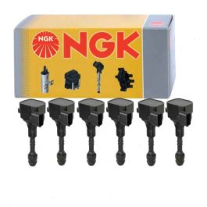 6 pc NGK Ignition Coils for 2005-2015 Nissan Xterra 4.0L V6