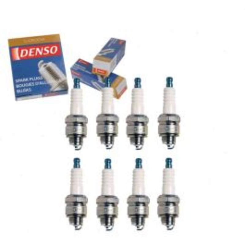 8 pc DENSO Standard U-Groove Spark Plugs for 1955-1964 Cadillac Series 75 Fleetwood 5.4L 6.0L 6.4L 7.0L V8