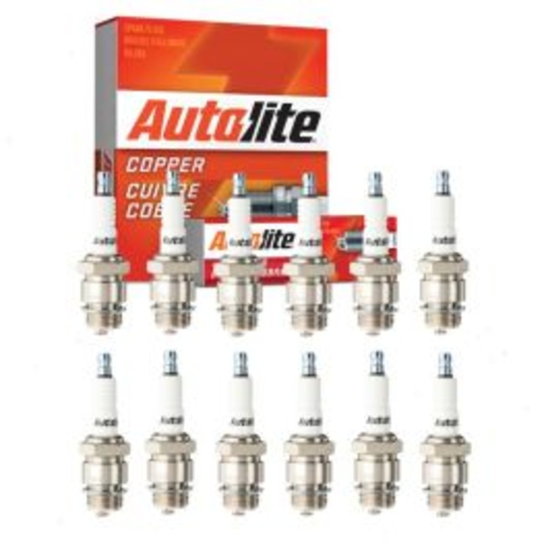 12 pc Autolite Copper Core Spark Plugs for 1932 Cadillac 370 B