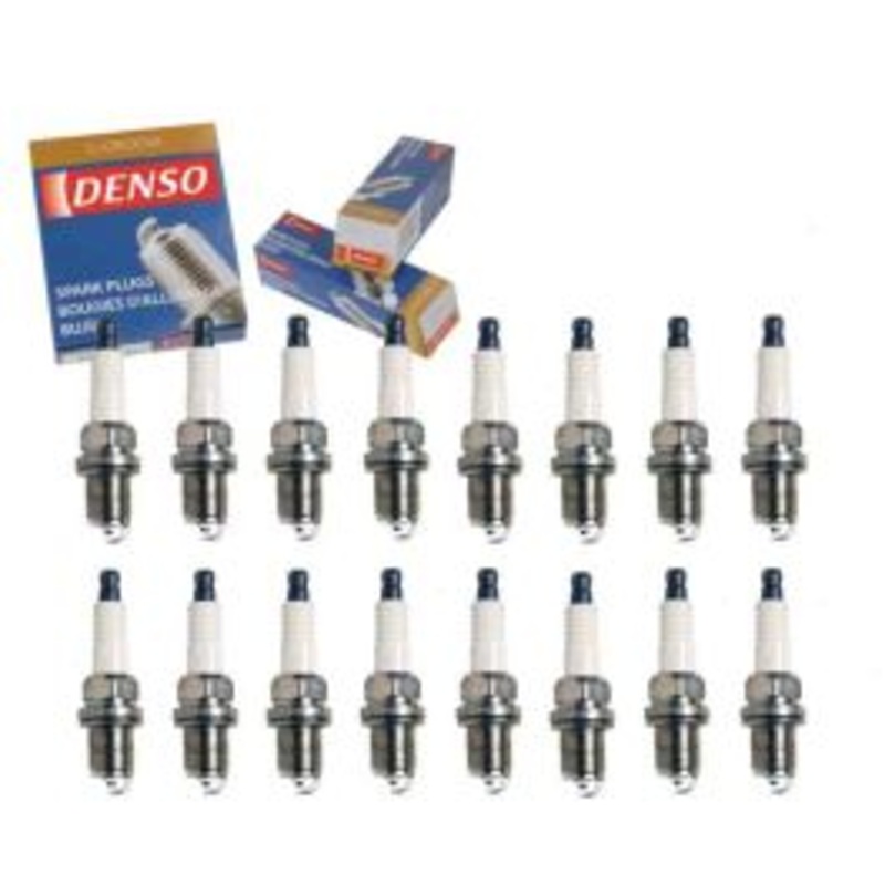 16 pc DENSO Standard U-Groove Spark Plugs for 2003-2006 Mercedes-Benz S430 4.3L V8